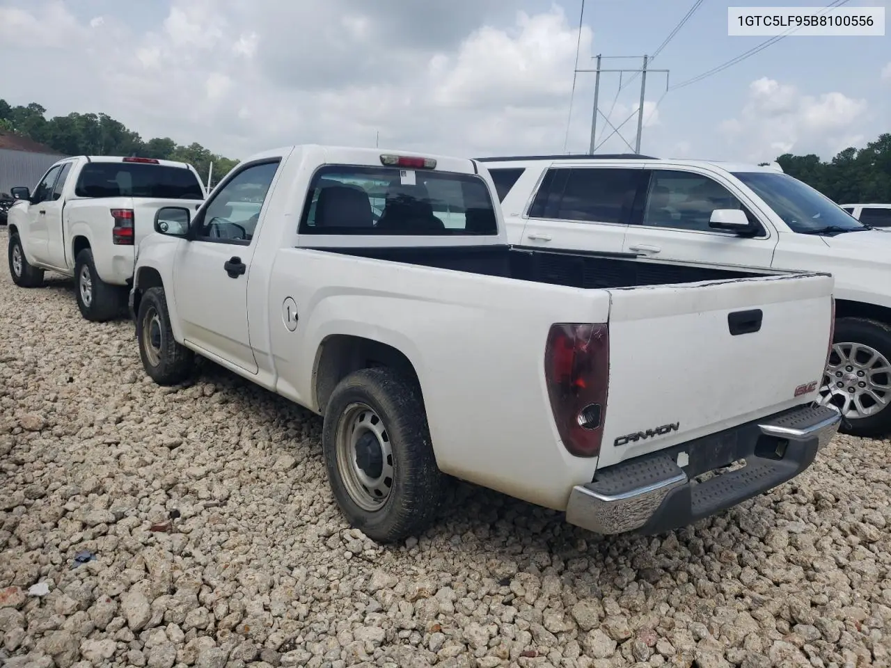1GTC5LF95B8100556 2011 GMC Canyon