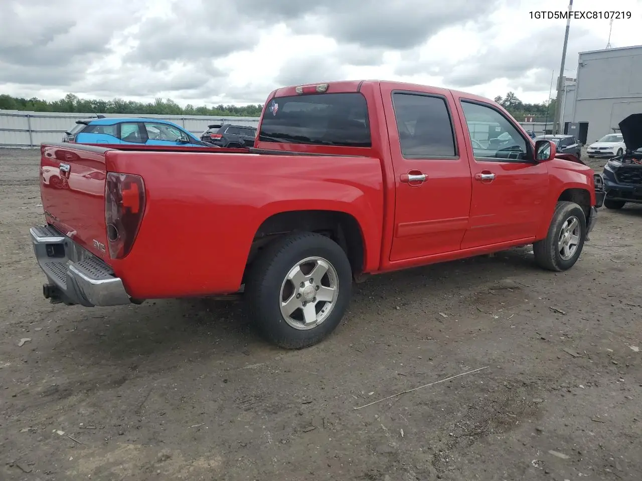 2012 GMC Canyon Sle VIN: 1GTD5MFEXC8107219 Lot: 56349905