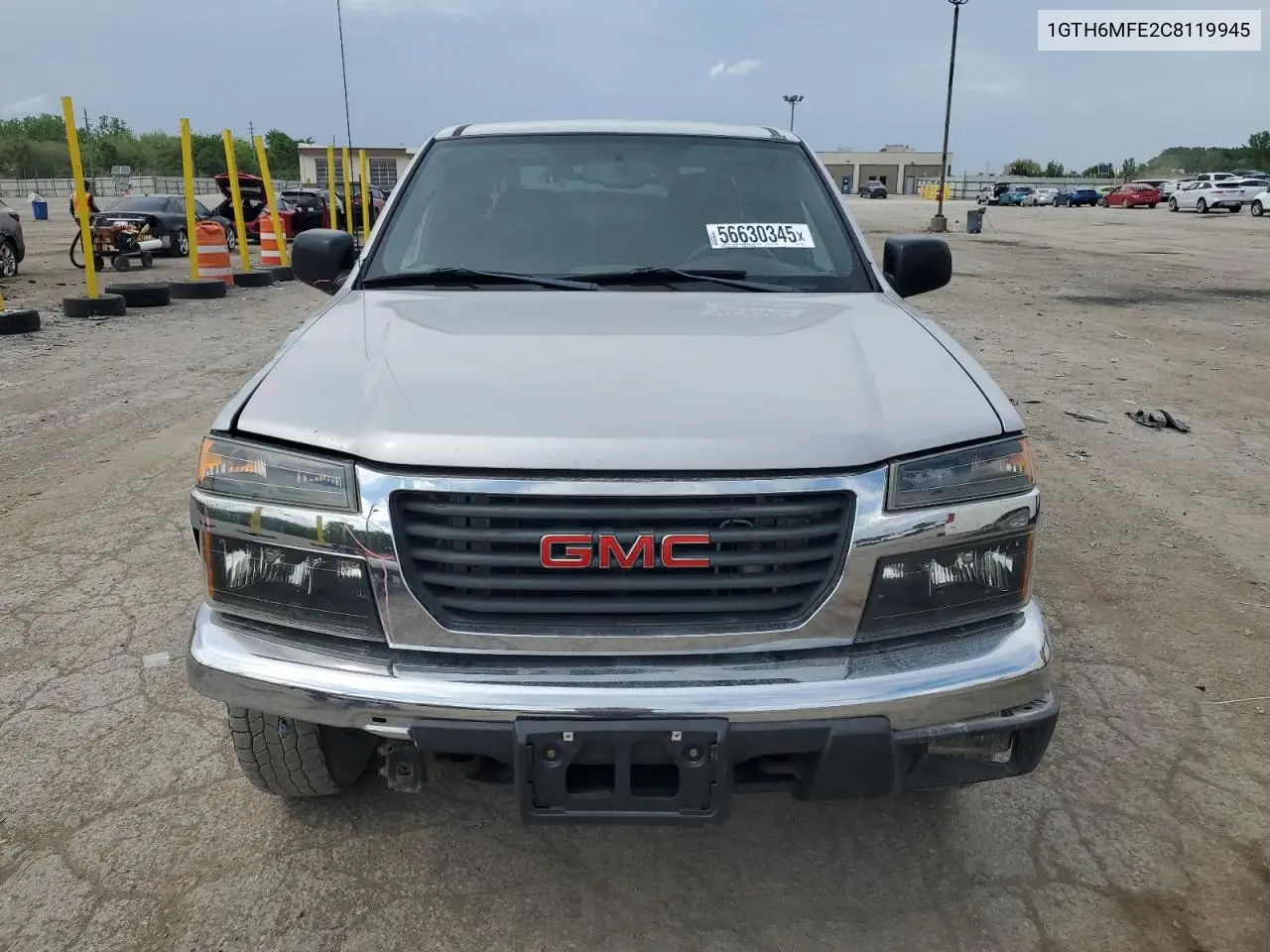 2012 GMC Canyon Sle VIN: 1GTH6MFE2C8119945 Lot: 56630345