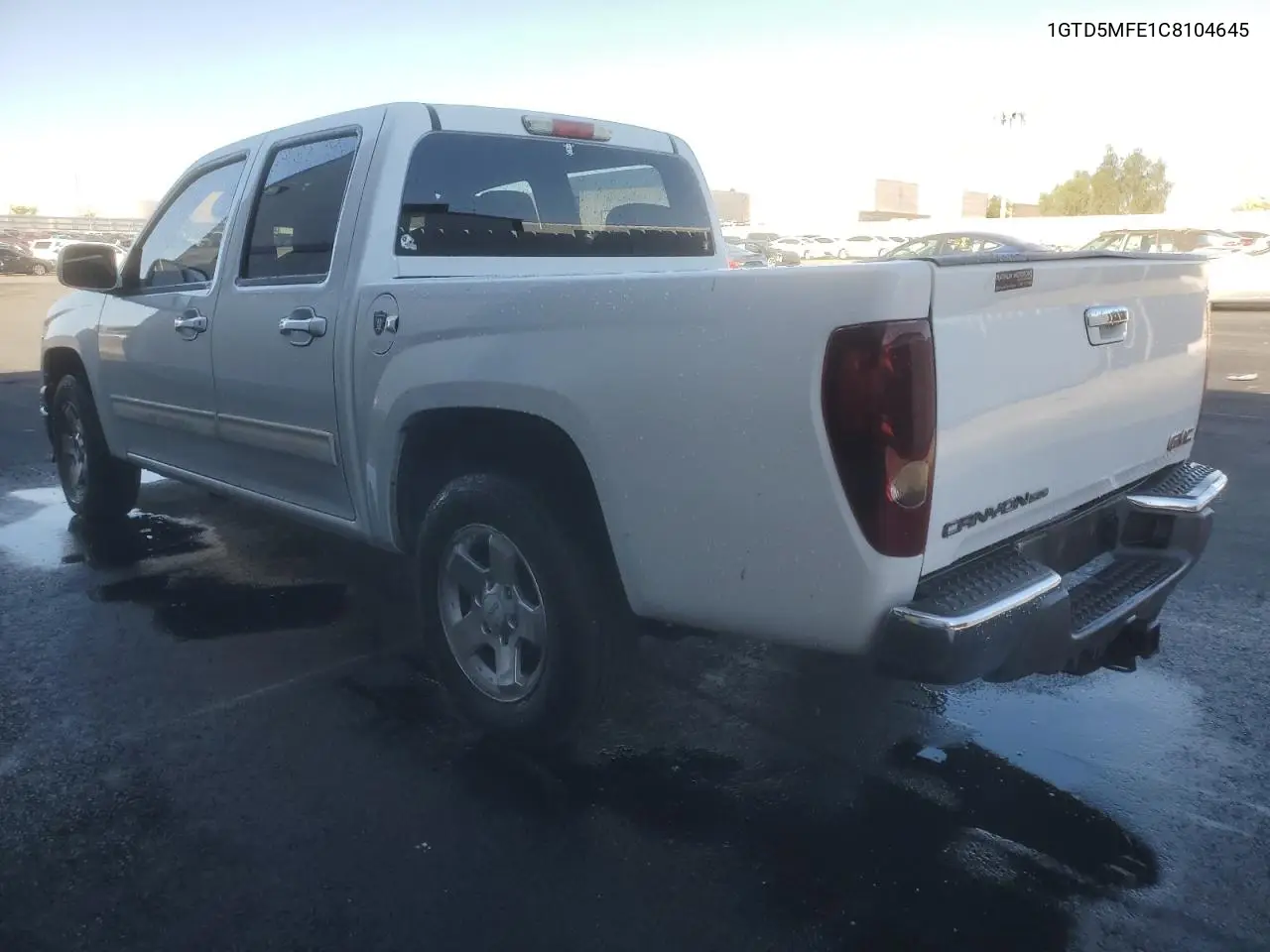 2012 GMC Canyon Sle VIN: 1GTD5MFE1C8104645 Lot: 60415345