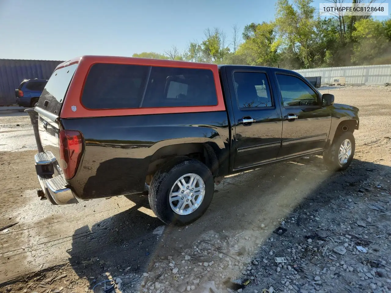 2012 GMC Canyon Sle-2 VIN: 1GTH6PFE6C8128648 Lot: 63116485