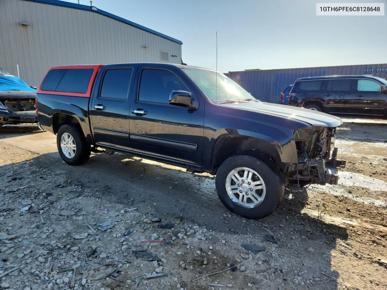 2012 GMC Canyon Sle-2 VIN: 1GTH6PFE6C8128648 Lot: 63116485