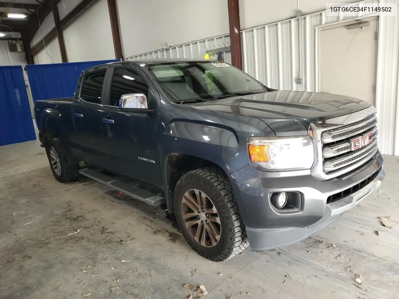 2015 GMC Canyon Slt VIN: 1GTG6CE34F1149502 Lot: 43412655