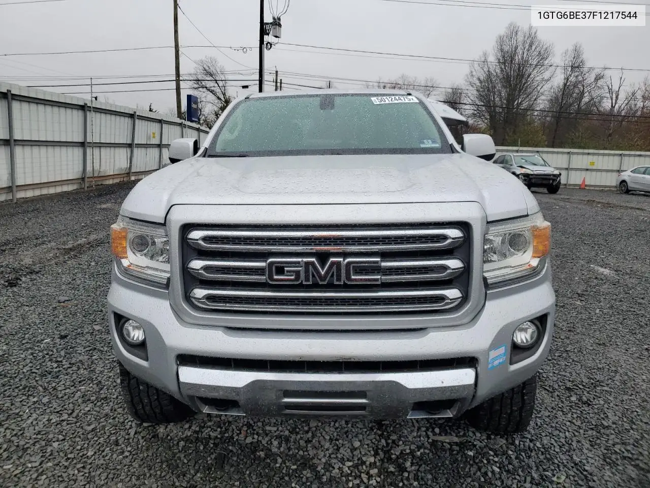 2015 GMC Canyon Sle VIN: 1GTG6BE37F1217544 Lot: 50124475