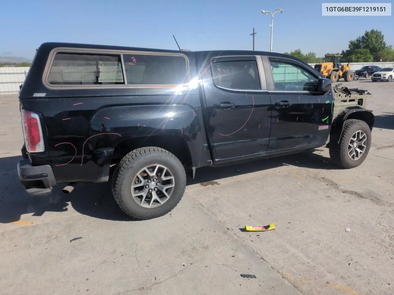 2015 GMC Canyon Sle VIN: 1GTG6BE39F1219151 Lot: 55949735