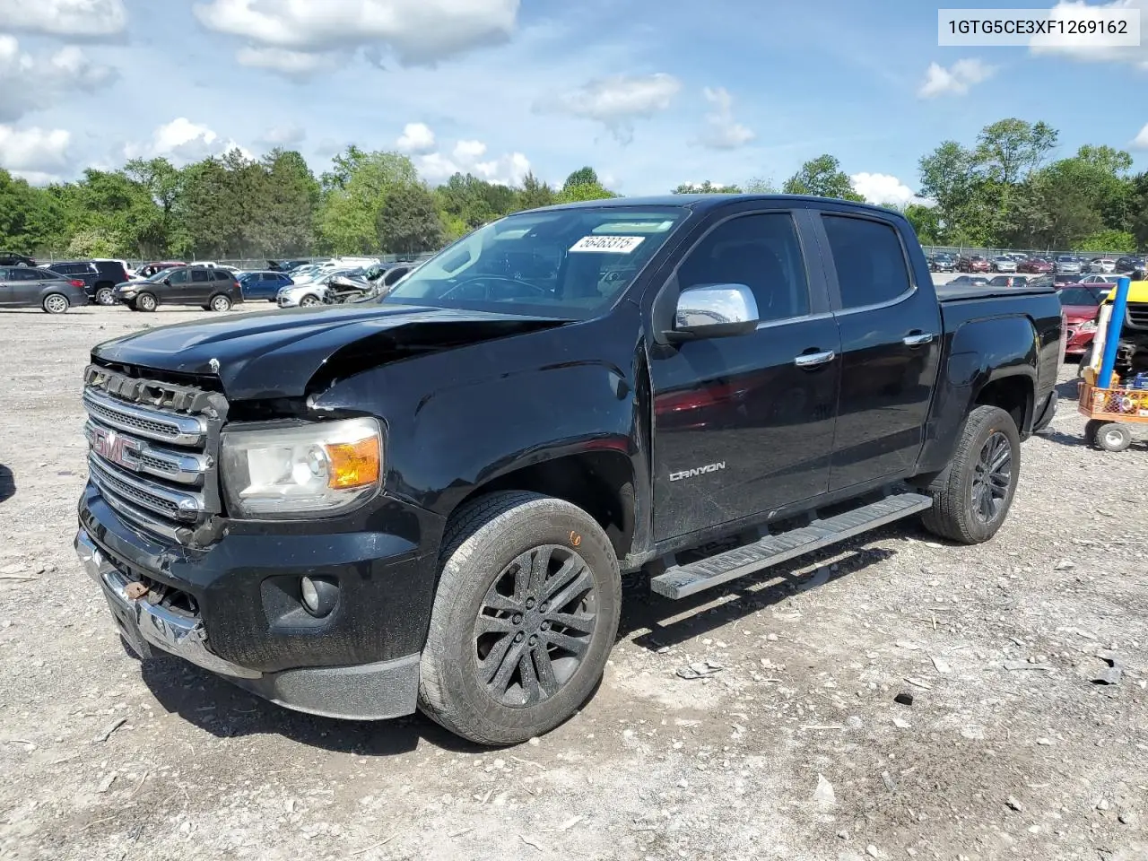 2015 GMC Canyon Slt VIN: 1GTG5CE3XF1269162 Lot: 56463315