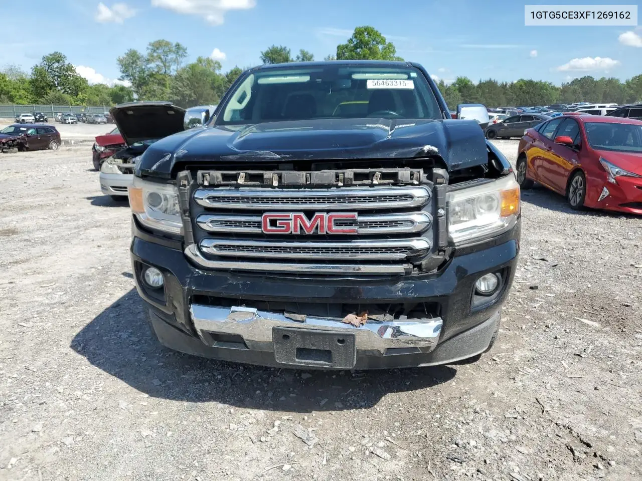 2015 GMC Canyon Slt VIN: 1GTG5CE3XF1269162 Lot: 56463315