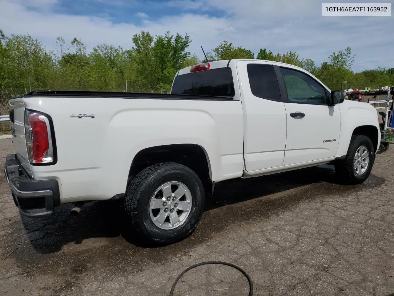 2015 GMC Canyon VIN: 1GTH6AEA7F1163952 Lot: 56680505
