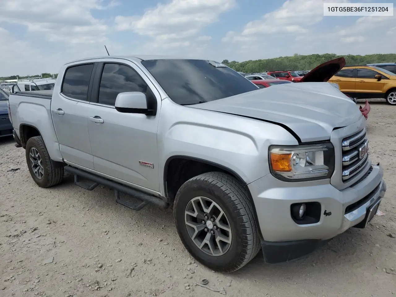 2015 GMC Canyon Sle VIN: 1GTG5BE36F1251204 Lot: 56753935