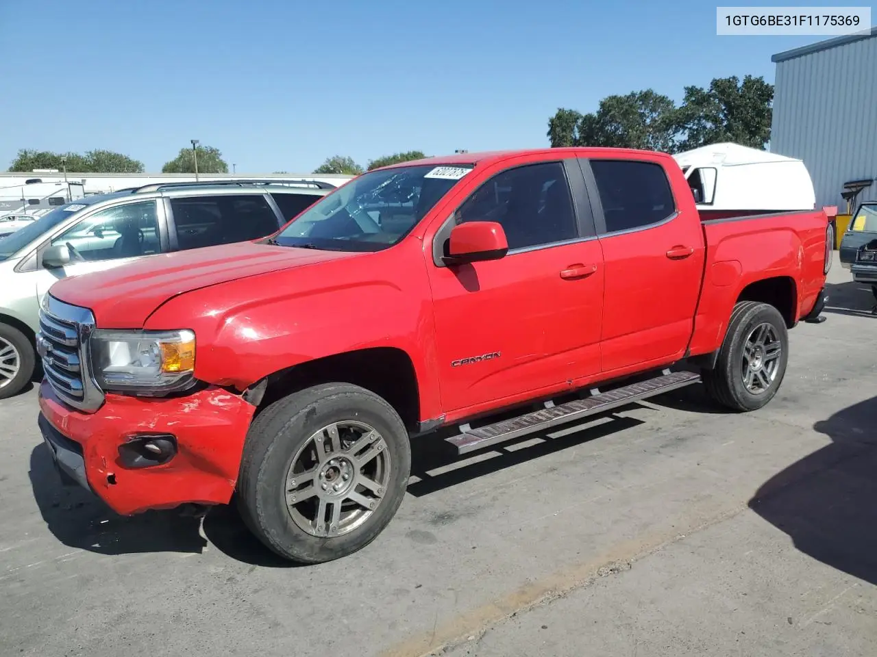2015 GMC Canyon Sle VIN: 1GTG6BE31F1175369 Lot: 62027875