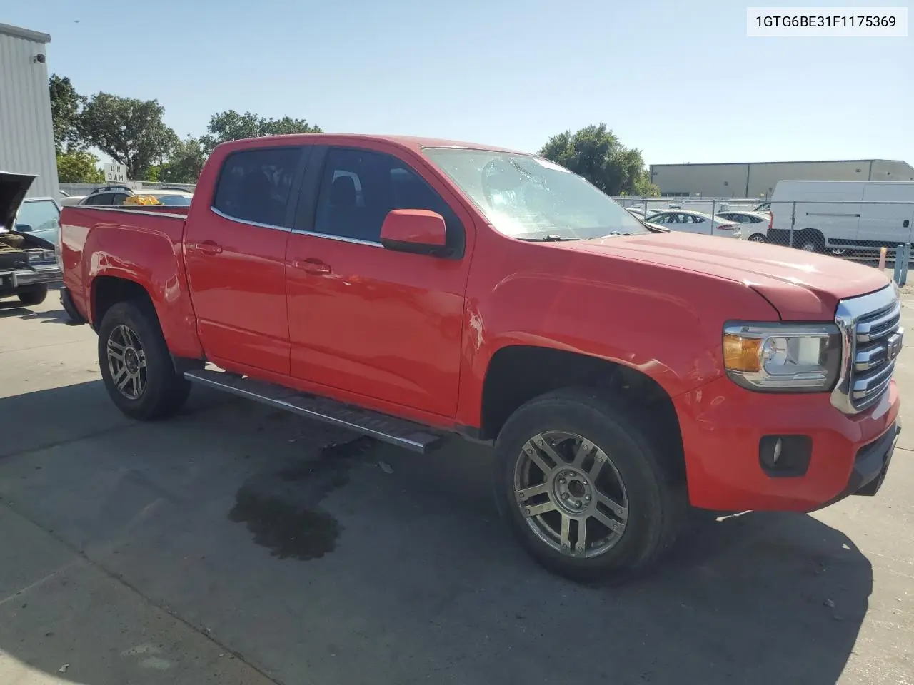 2015 GMC Canyon Sle VIN: 1GTG6BE31F1175369 Lot: 62027875