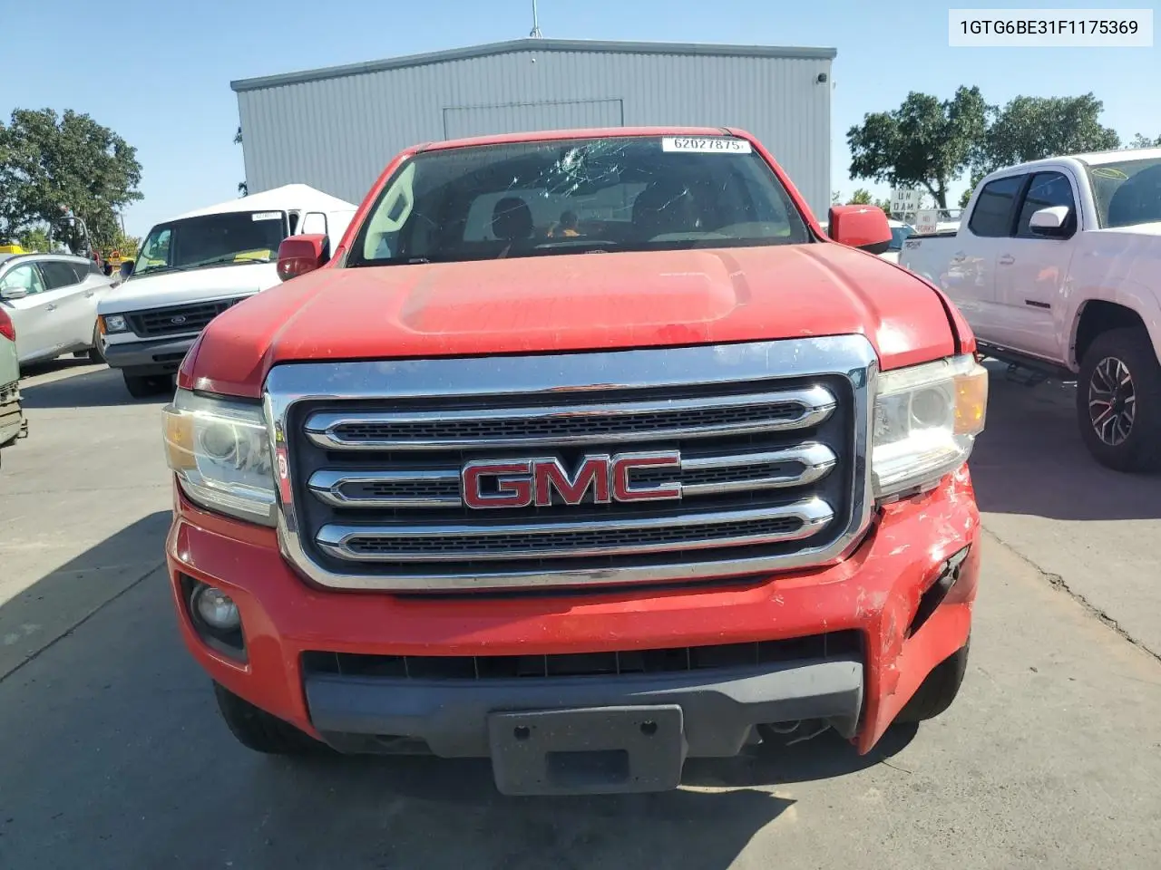 2015 GMC Canyon Sle VIN: 1GTG6BE31F1175369 Lot: 62027875