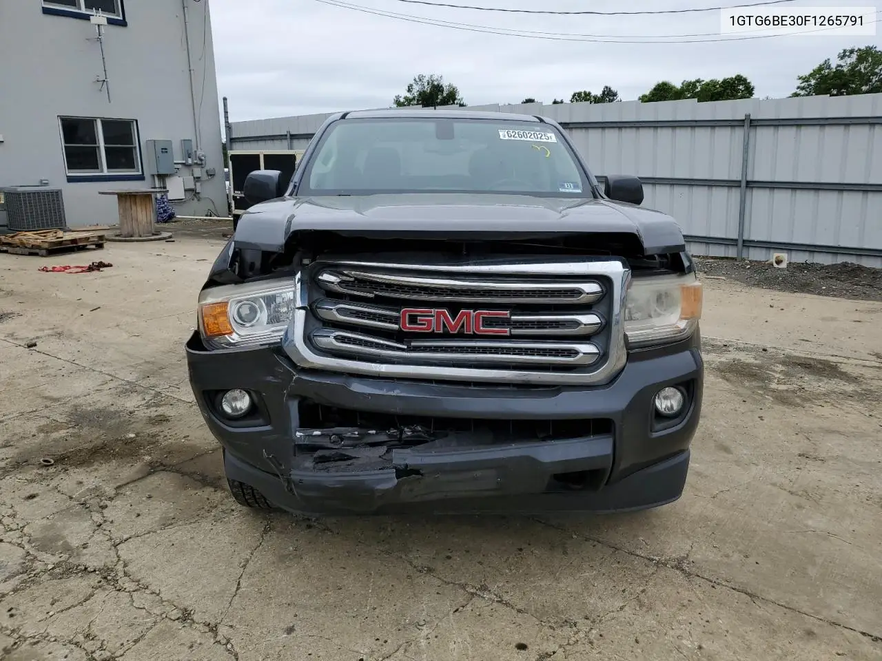 2015 GMC Canyon Sle VIN: 1GTG6BE30F1265791 Lot: 62602025
