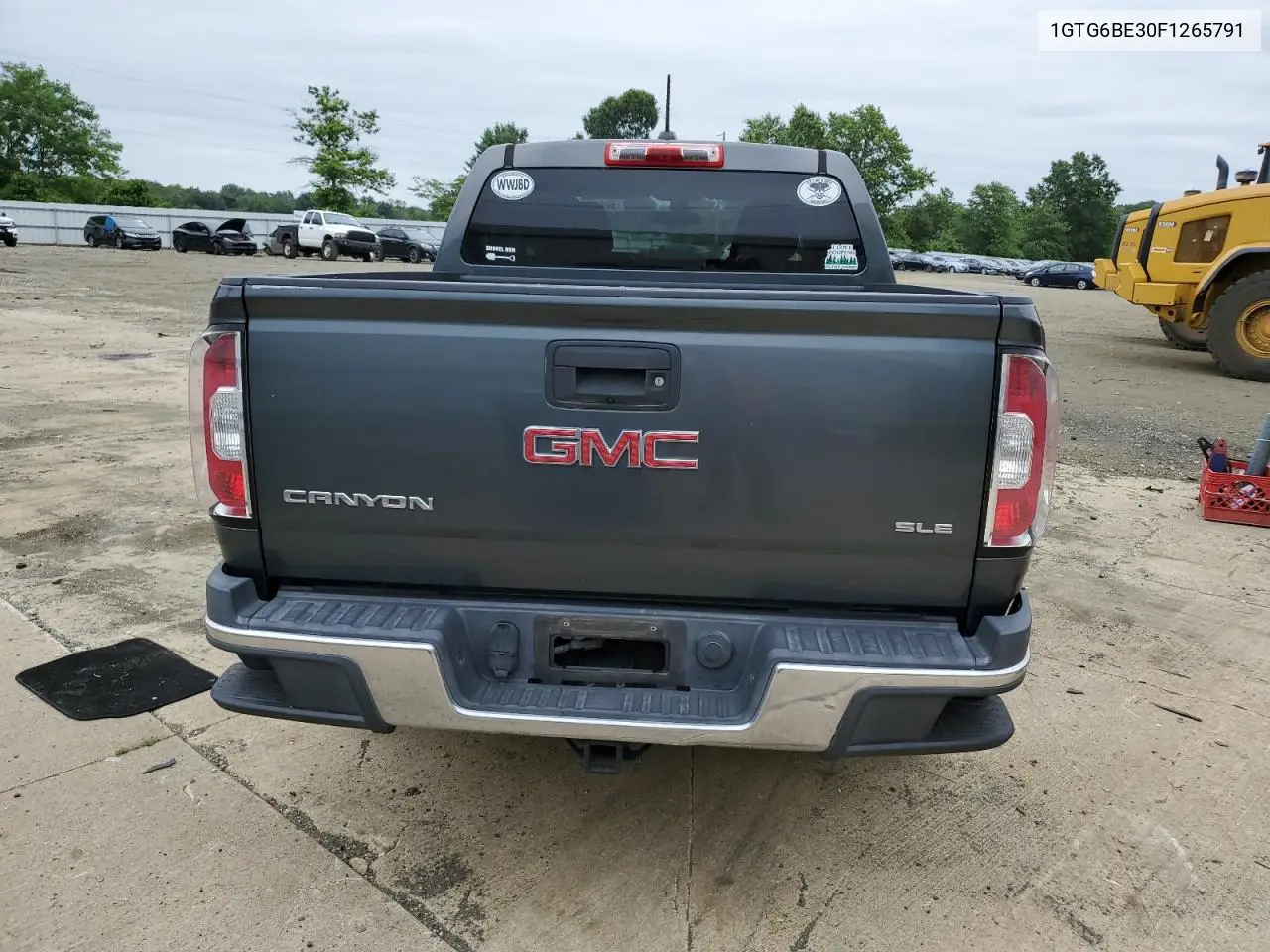 2015 GMC Canyon Sle VIN: 1GTG6BE30F1265791 Lot: 62602025