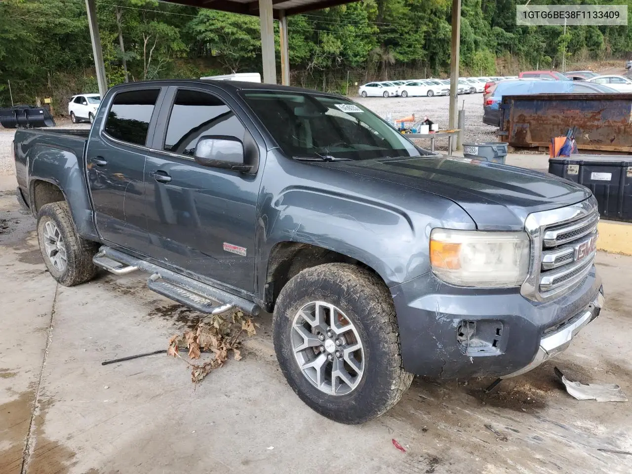 2015 GMC Canyon Sle VIN: 1GTG6BE38F1133409 Lot: 64590355