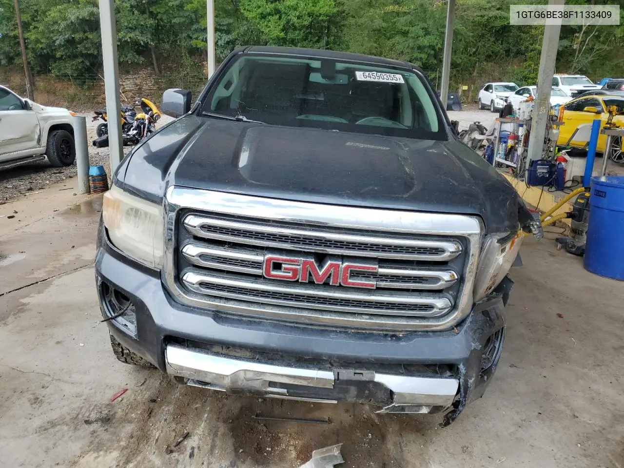2015 GMC Canyon Sle VIN: 1GTG6BE38F1133409 Lot: 64590355
