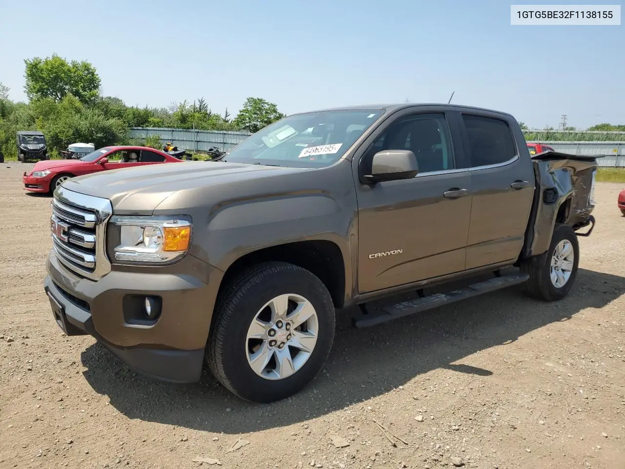 2015 GMC Canyon Sle VIN: 1GTG5BE32F1138155 Lot: 64965195
