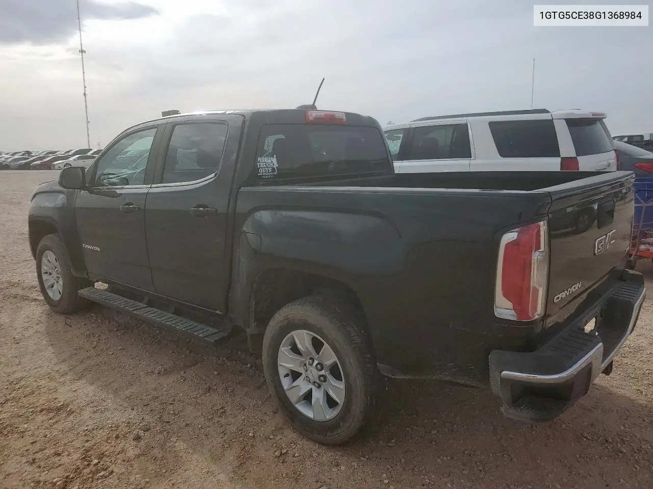 2016 GMC Canyon Sle VIN: 1GTG5CE38G1368984 Lot: 56478085