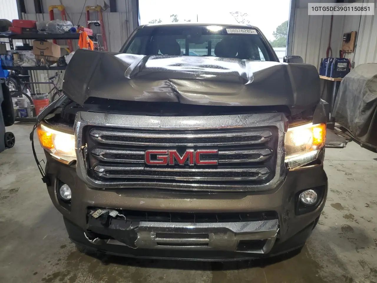 2016 GMC Canyon Slt VIN: 1GTG5DE39G1150851 Lot: 56576285