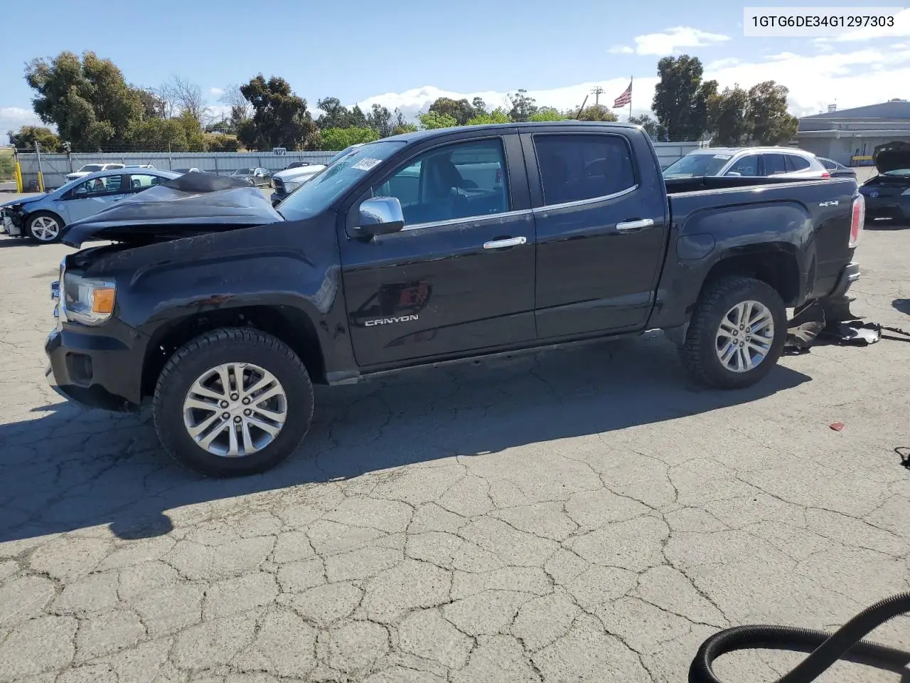 2016 GMC Canyon Slt VIN: 1GTG6DE34G1297303 Lot: 56798495