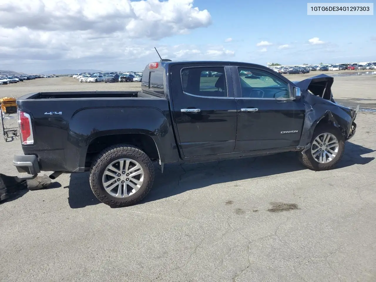2016 GMC Canyon Slt VIN: 1GTG6DE34G1297303 Lot: 56798495
