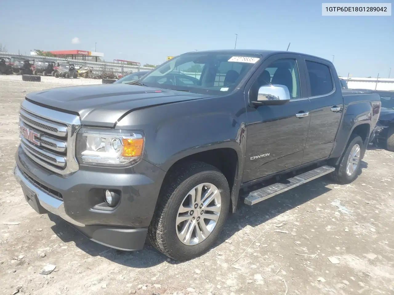 2016 GMC Canyon Slt VIN: 1GTP6DE18G1289042 Lot: 57078835