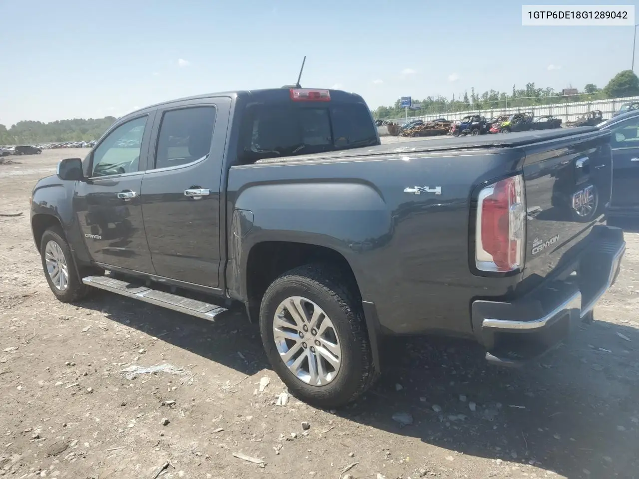 2016 GMC Canyon Slt VIN: 1GTP6DE18G1289042 Lot: 57078835