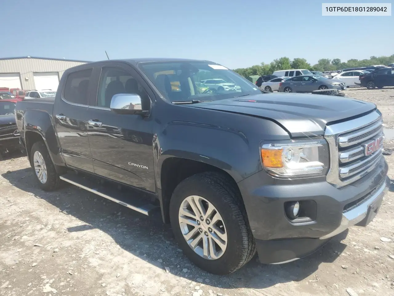 2016 GMC Canyon Slt VIN: 1GTP6DE18G1289042 Lot: 57078835
