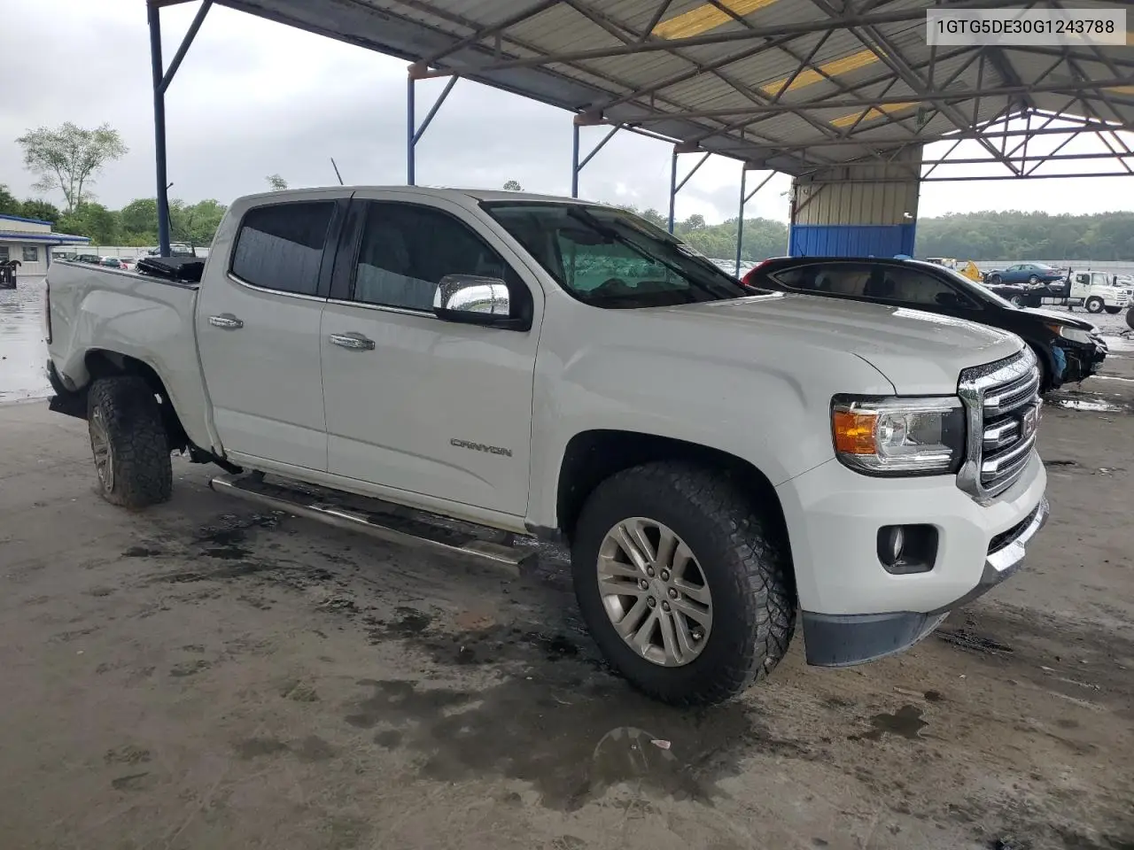 2016 GMC Canyon Slt VIN: 1GTG5DE30G1243788 Lot: 61557965