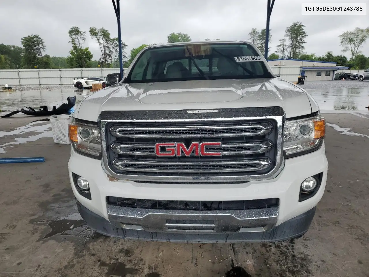 2016 GMC Canyon Slt VIN: 1GTG5DE30G1243788 Lot: 61557965