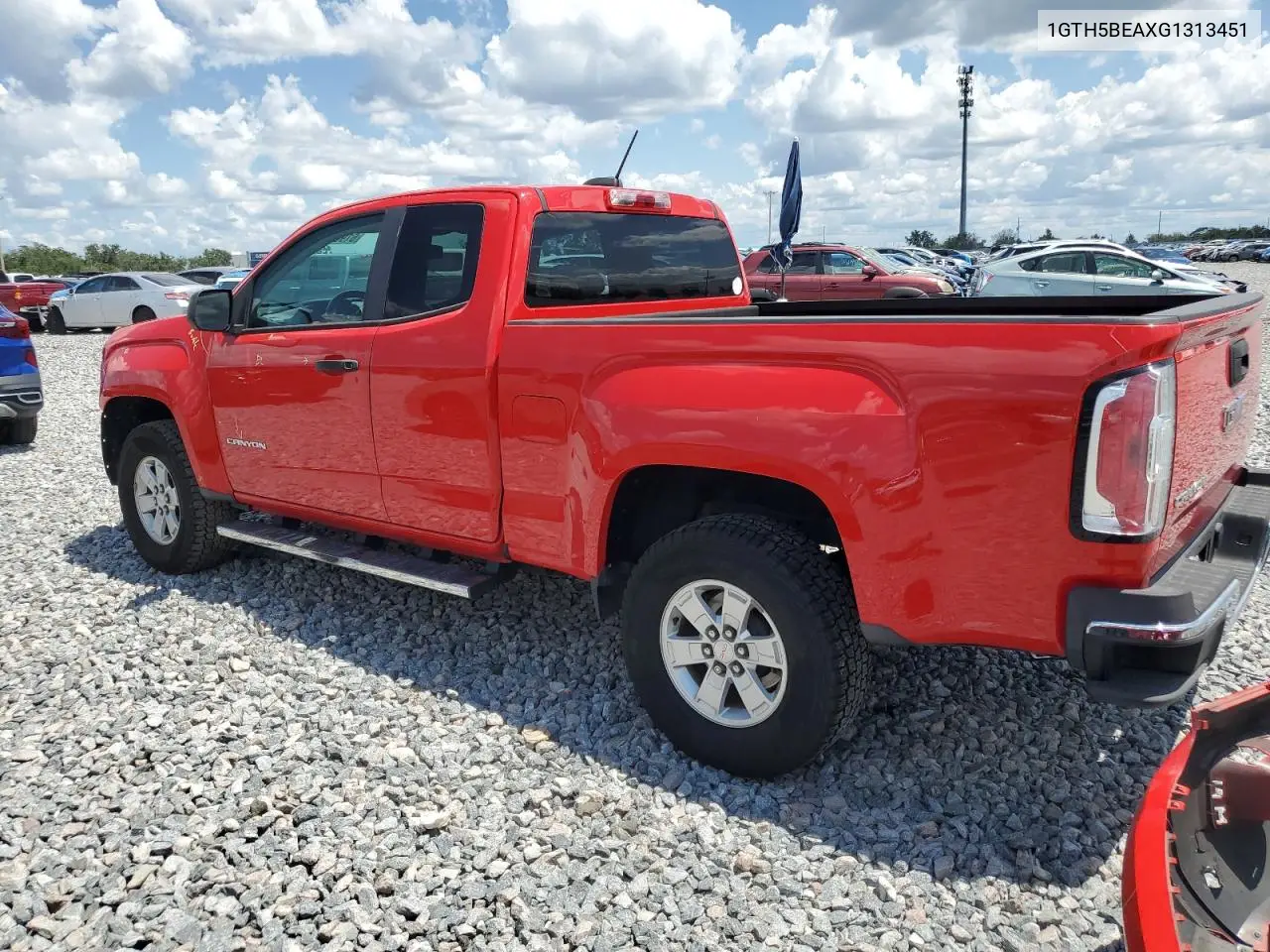 2016 GMC Canyon VIN: 1GTH5BEAXG1313451 Lot: 61958175