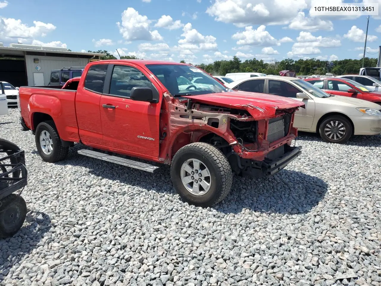 2016 GMC Canyon VIN: 1GTH5BEAXG1313451 Lot: 61958175