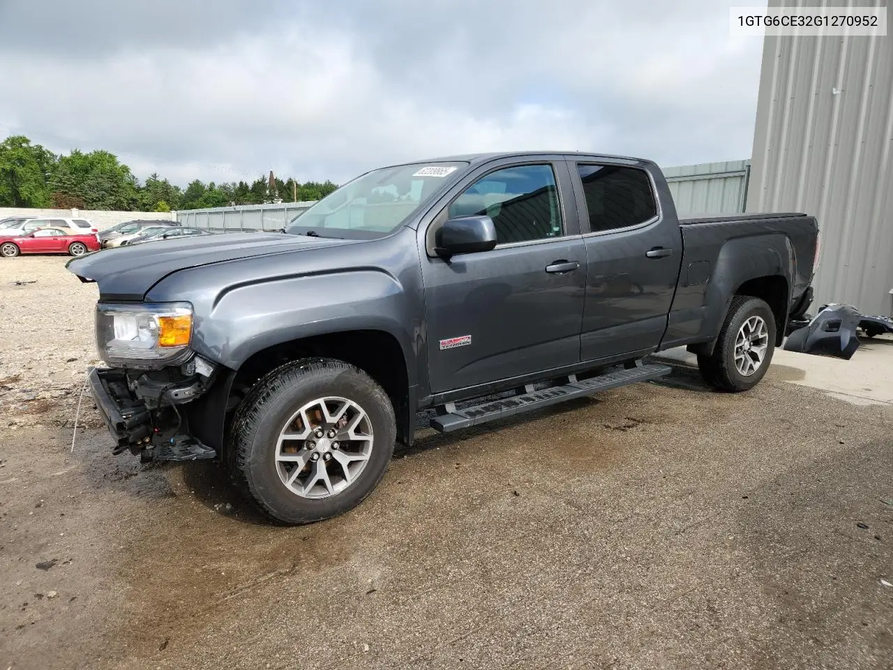 2016 GMC Canyon Sle VIN: 1GTG6CE32G1270952 Lot: 62209865