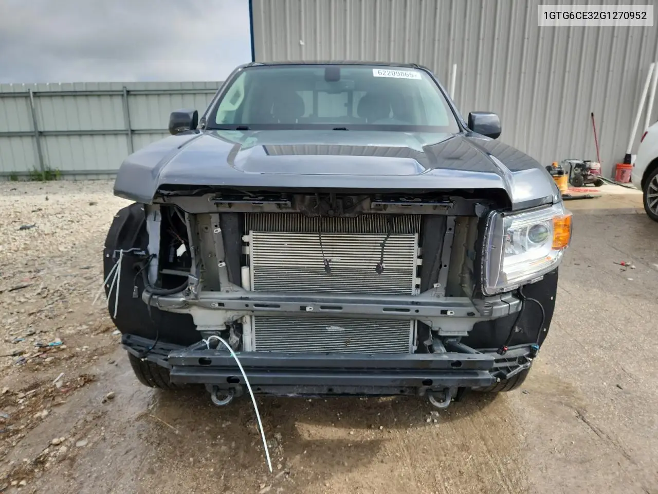2016 GMC Canyon Sle VIN: 1GTG6CE32G1270952 Lot: 62209865