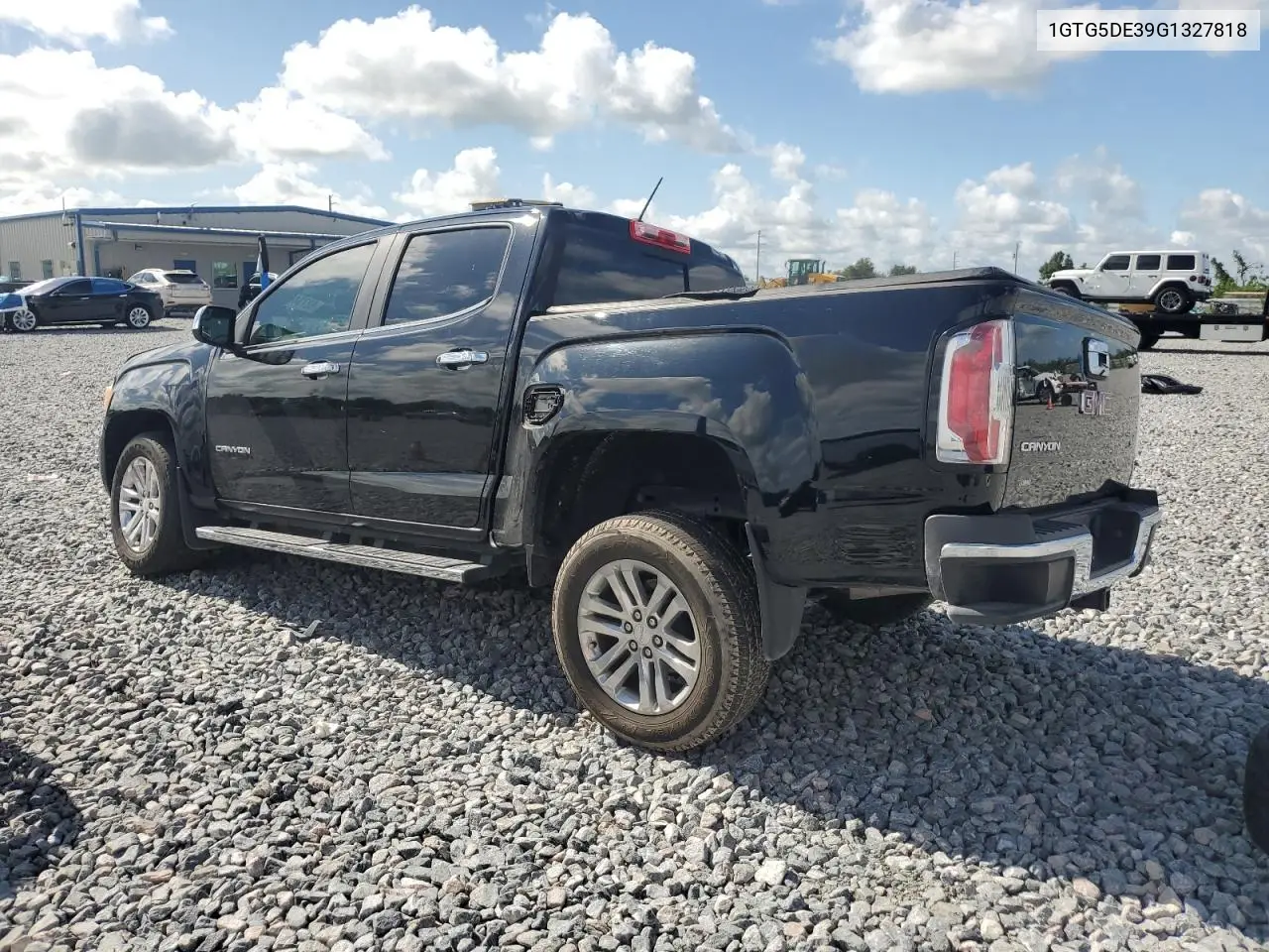 2016 GMC Canyon Slt VIN: 1GTG5DE39G1327818 Lot: 62734695