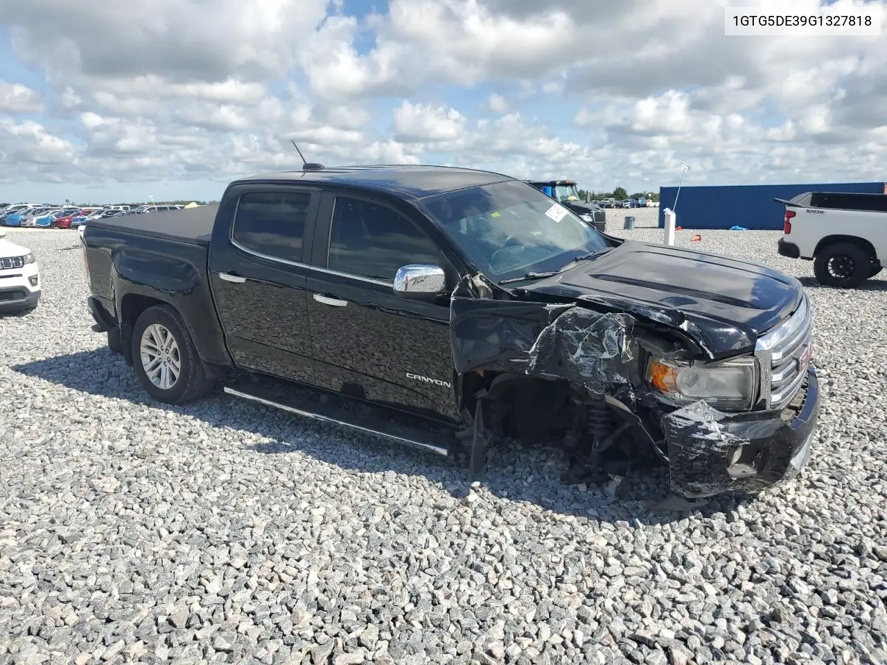 2016 GMC Canyon Slt VIN: 1GTG5DE39G1327818 Lot: 62734695