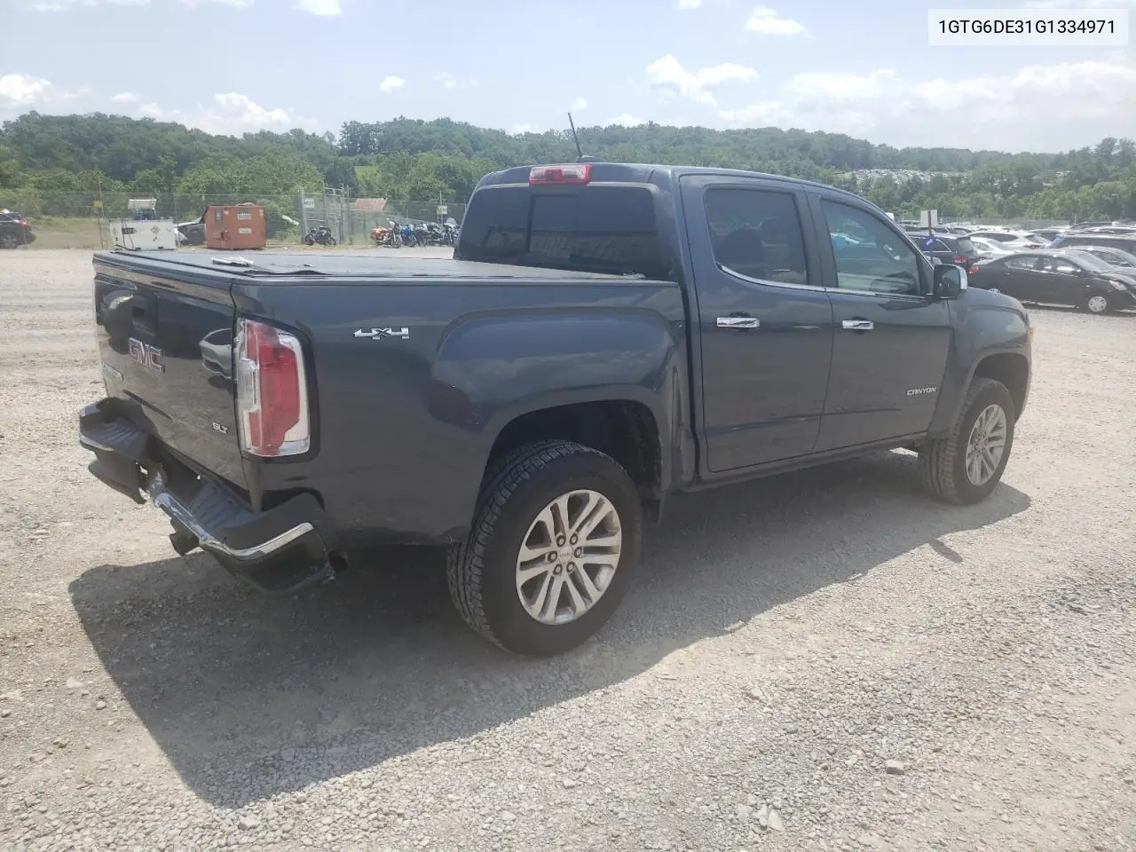 2016 GMC Canyon Slt VIN: 1GTG6DE31G1334971 Lot: 63297405