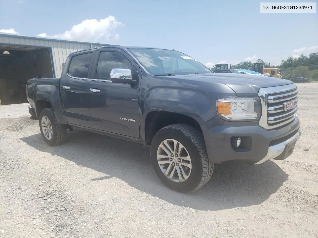 2016 GMC Canyon Slt VIN: 1GTG6DE31G1334971 Lot: 63297405