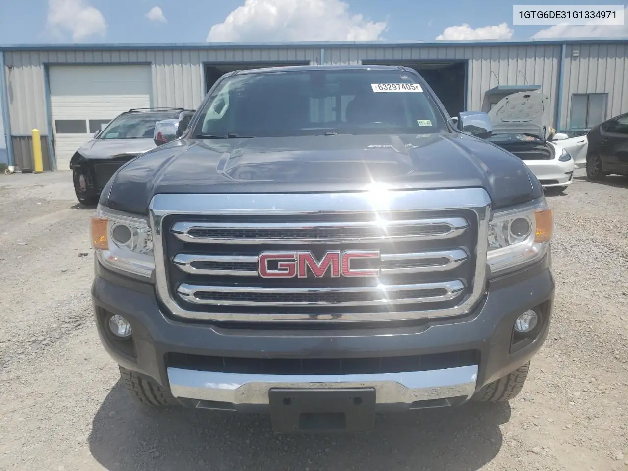 2016 GMC Canyon Slt VIN: 1GTG6DE31G1334971 Lot: 63297405