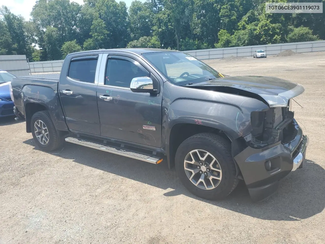 2016 GMC Canyon Sle VIN: 1GTG6CE39G1119073 Lot: 63481335