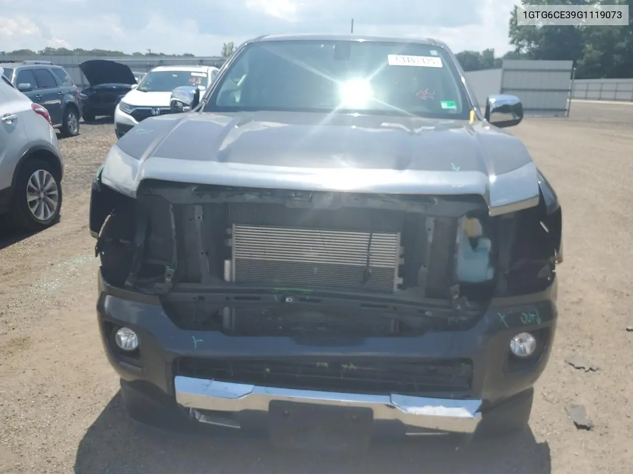 2016 GMC Canyon Sle VIN: 1GTG6CE39G1119073 Lot: 63481335