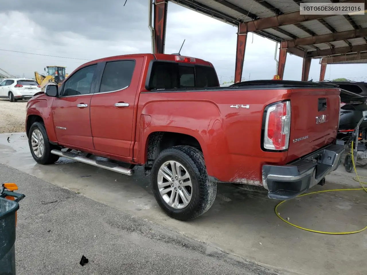 2016 GMC Canyon Slt VIN: 1GTG6DE36G1221016 Lot: 63597275