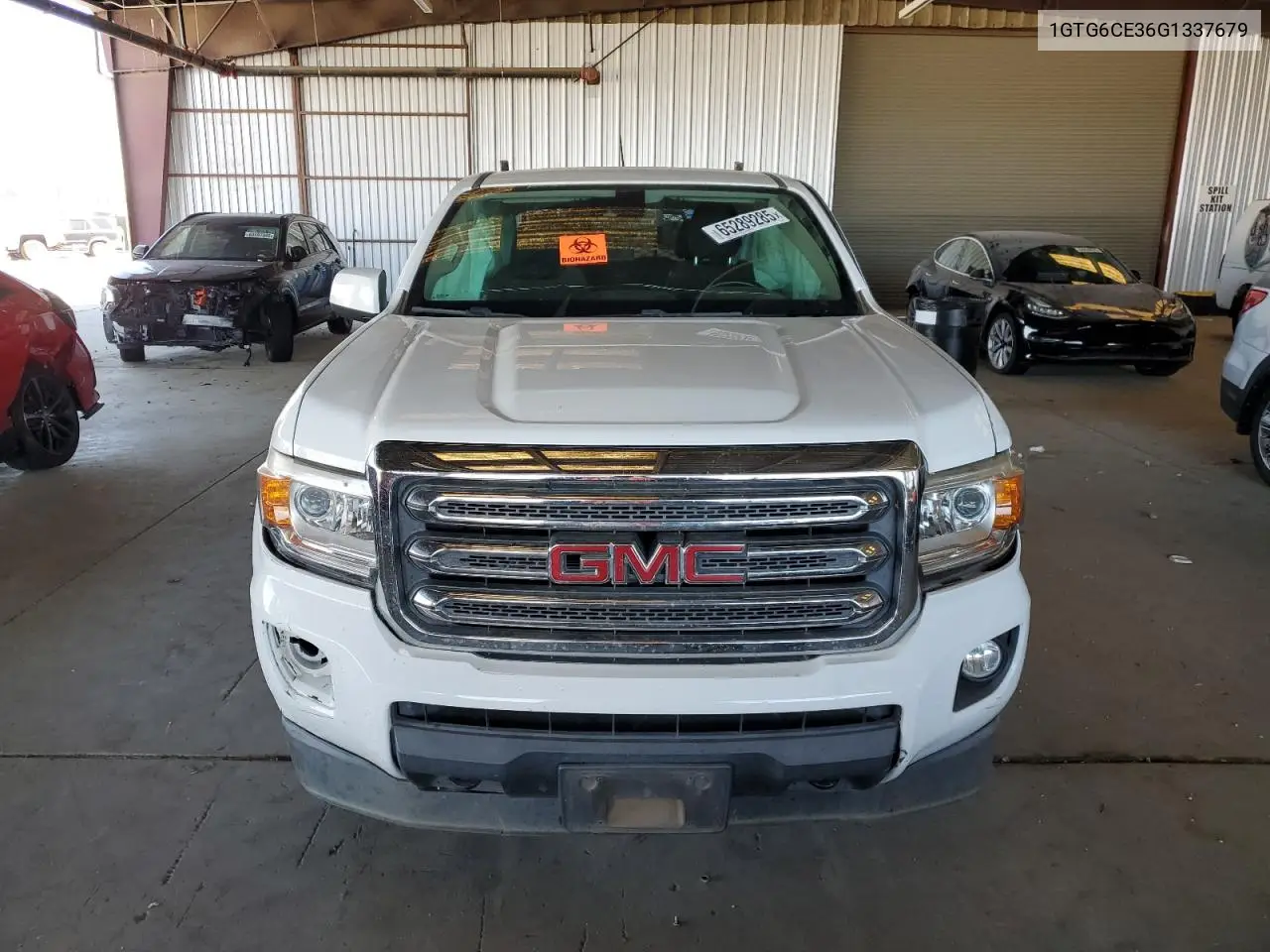 2016 GMC Canyon Sle VIN: 1GTG6CE36G1337679 Lot: 65289285