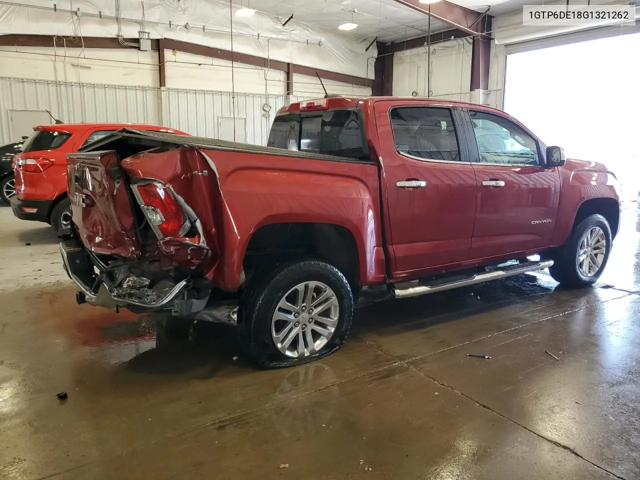 2016 GMC Canyon Slt VIN: 1GTP6DE18G1321262 Lot: 65354675