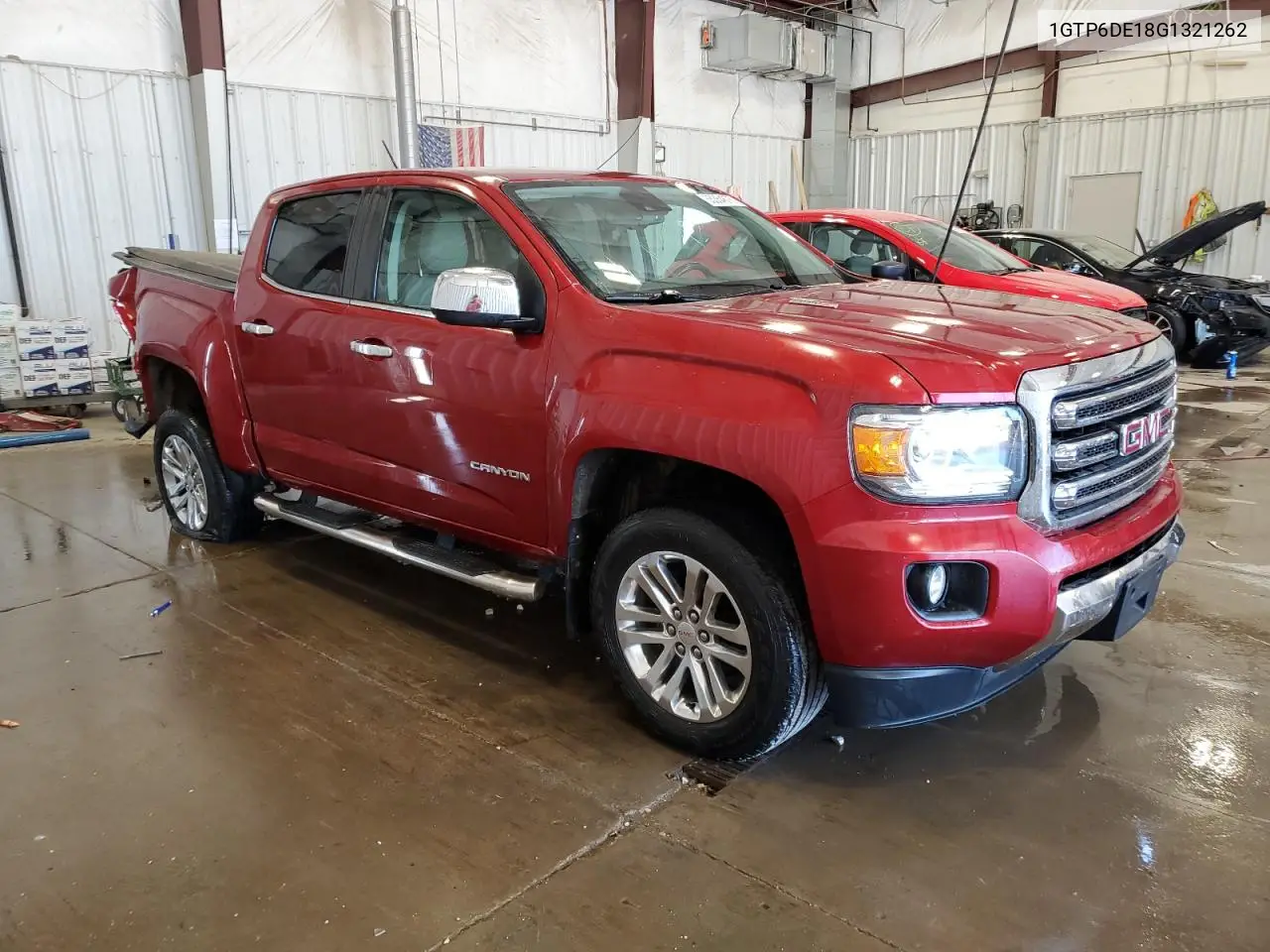 2016 GMC Canyon Slt VIN: 1GTP6DE18G1321262 Lot: 65354675