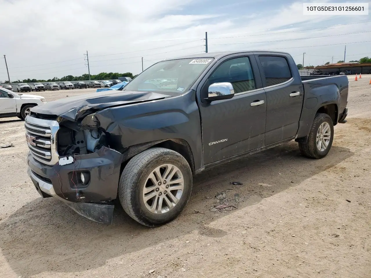 2016 GMC Canyon Slt VIN: 1GTG5DE31G1256601 Lot: 65406995