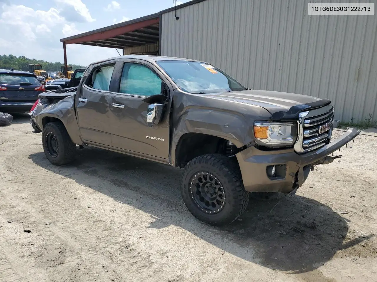 2016 GMC Canyon Slt VIN: 1GTG6DE30G1222713 Lot: 65680775