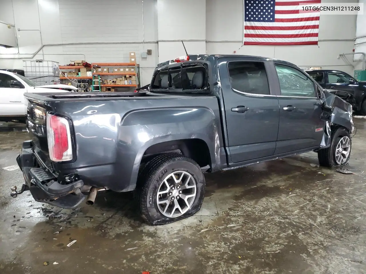2017 GMC Canyon Sle VIN: 1GTG6CEN3H1211248 Lot: 45677785