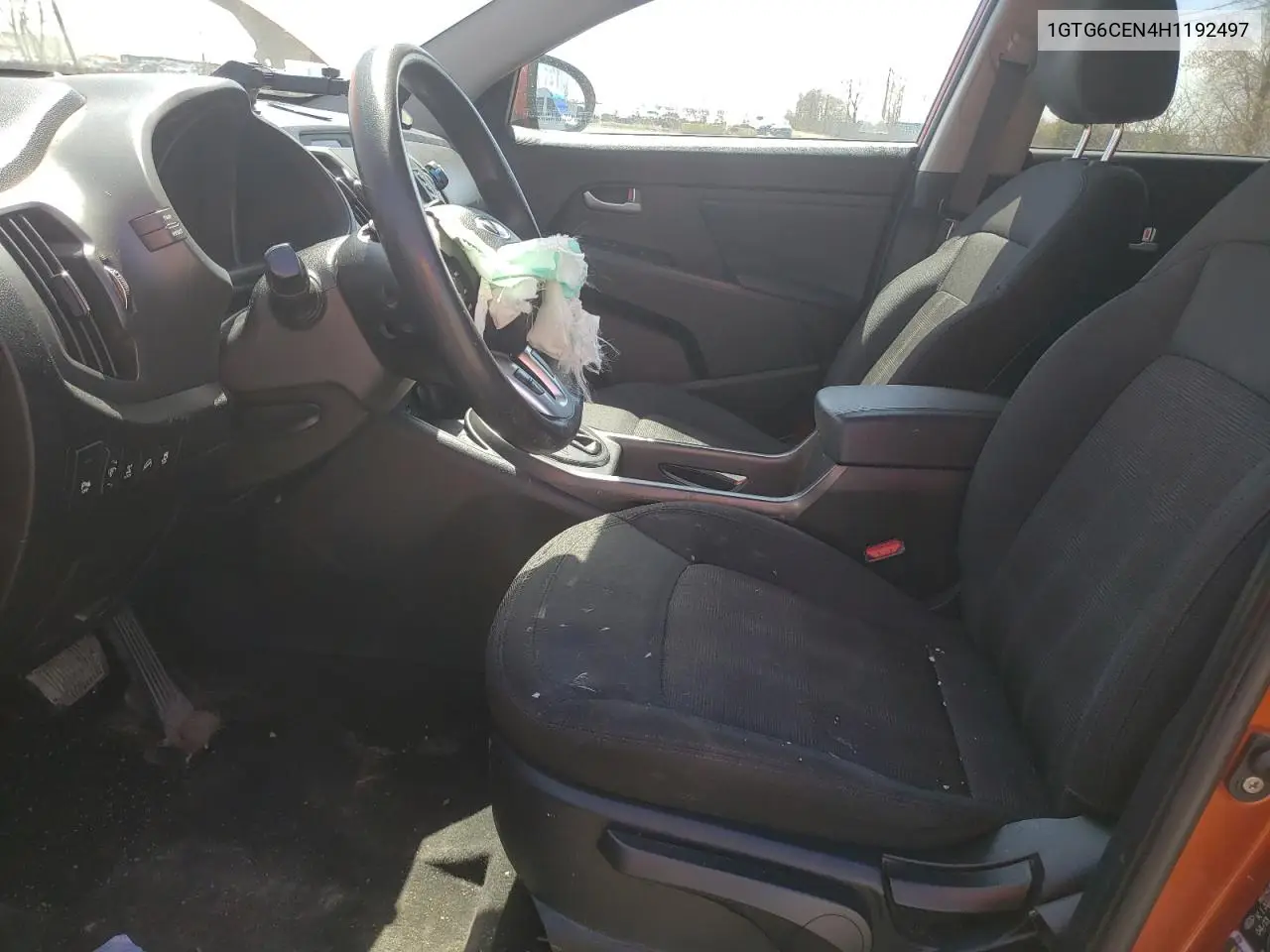 2017 GMC Canyon Sle VIN: 1GTG6CEN4H1192497 Lot: 50968085