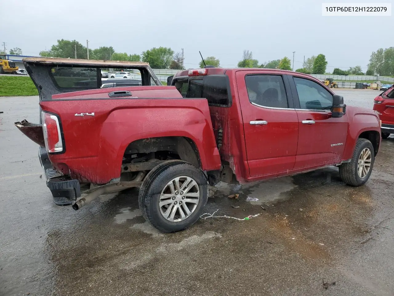 2017 GMC Canyon Slt VIN: 1GTP6DE12H1222079 Lot: 55811815